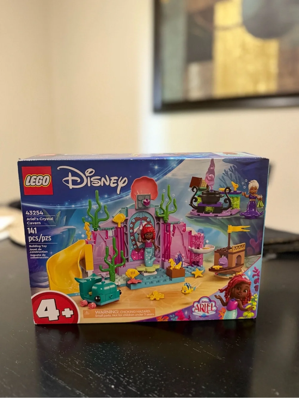LEGO Disney Ariel’s Crystal Cavern Playset - Pink, Blue, Yellow, Green